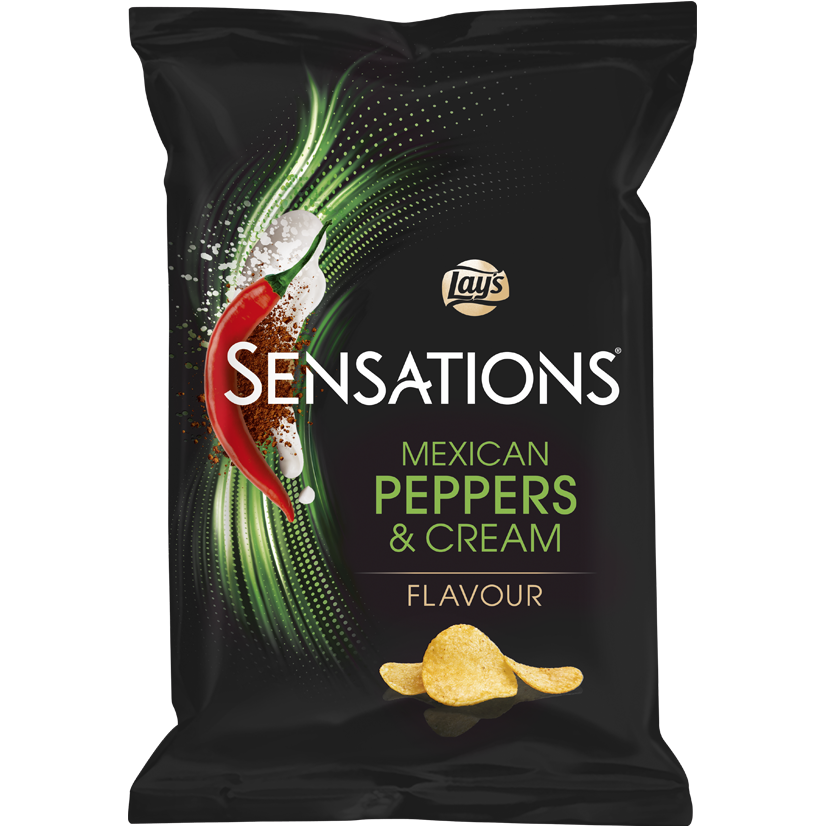 Lay's Sensations® Mexican Peppers & Cream | Lays Benelux